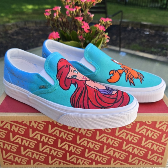 Vans Custom Ariel Slip-On Sneakers - Picture 1 of 8